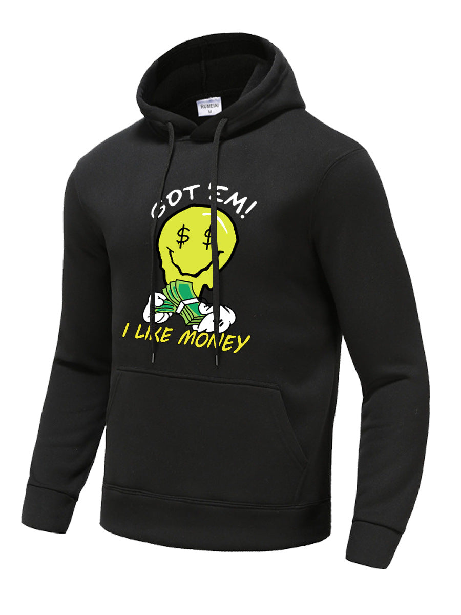 Herren Kapuzenpullover mit kreativem Grafikdesign Echoarchiv