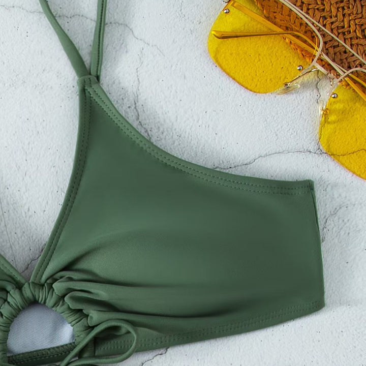 Damen Raffinierter Triangel-Bikini Echo Archiv