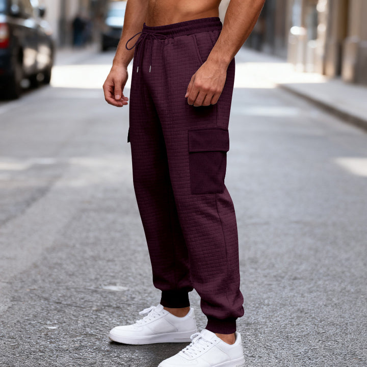 Herren Cargo-Hose mit elastischem Bund und praktischen Seitentaschen Echoarchiv