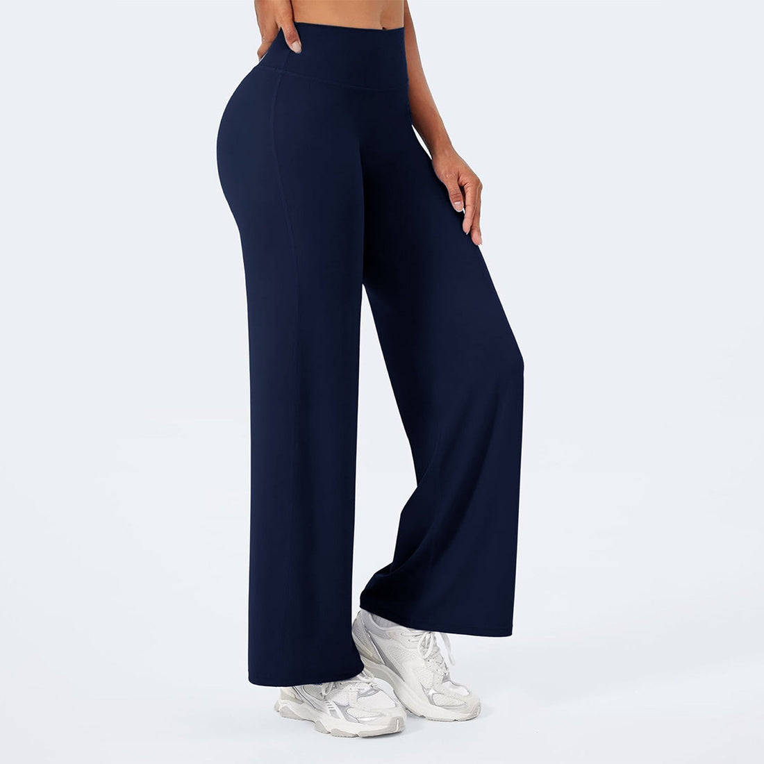 Damen Hochgeschnittene weite Sporthose – Avélisse