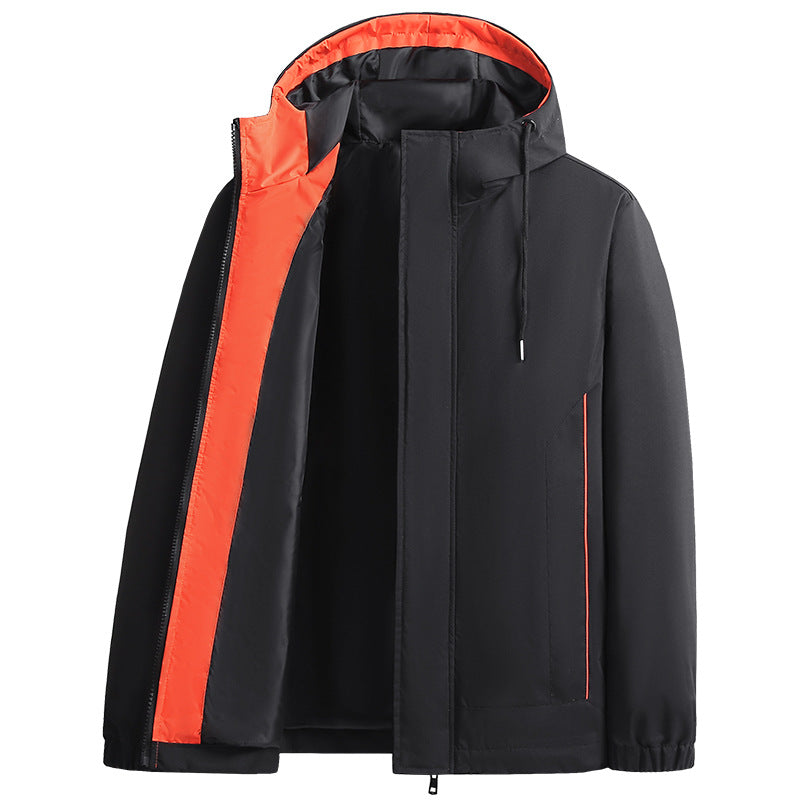 Herren Funktionale Übergangsjacke mit Kapuze Echo Archiv