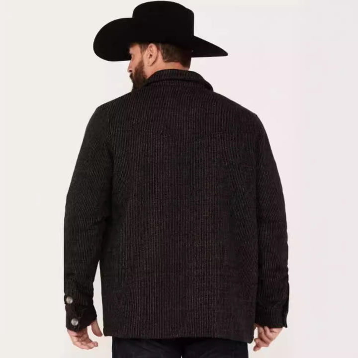 Herren strukturierte Utilityjacke mit praktischen Taschen Echoarchiv