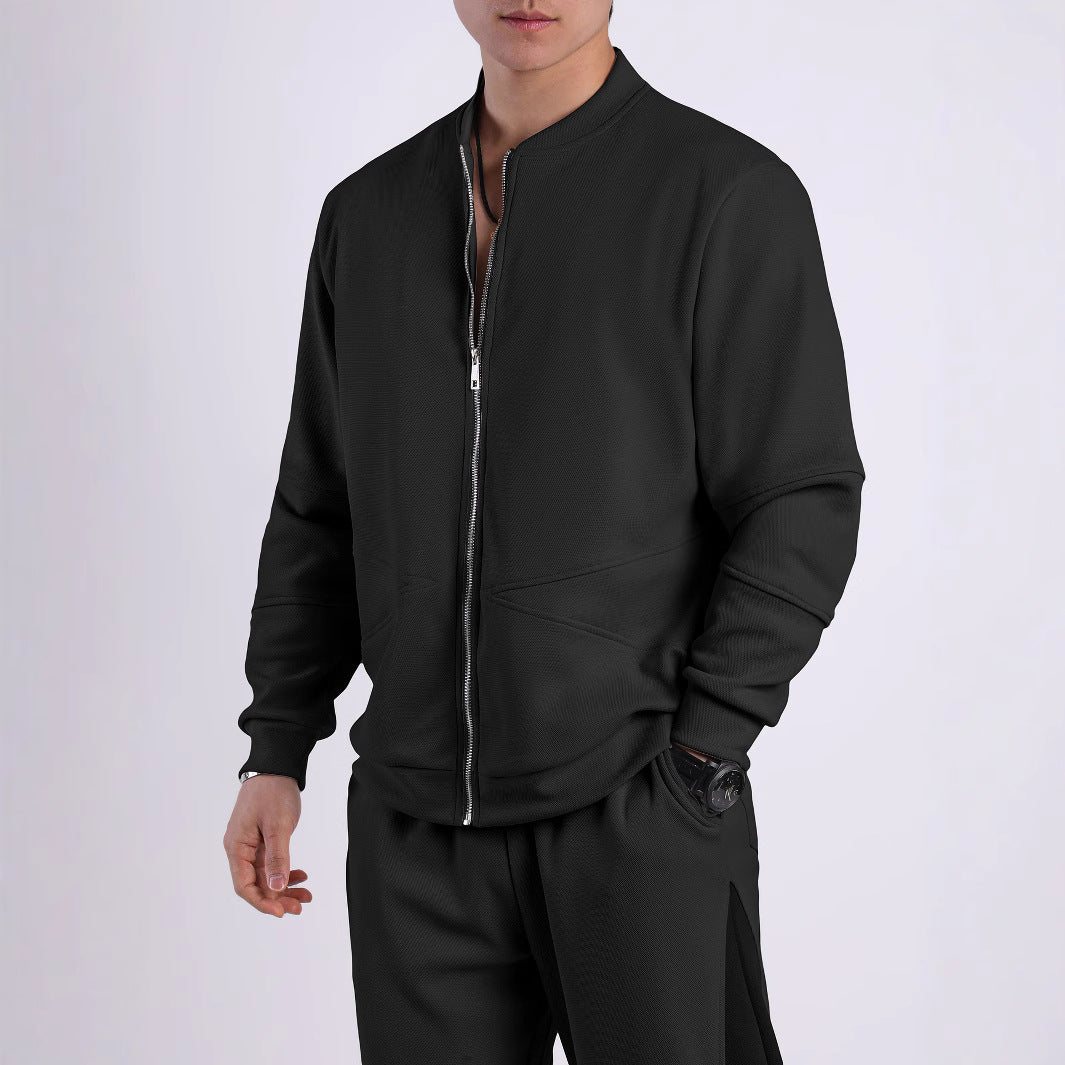 Herren Sportliche Trainingsjacke mit modernem Schnitt Echoarchiv