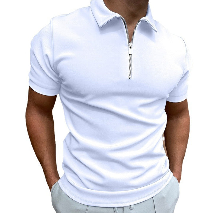 Herren Poloshirt mit Reißverschluss Echoarchiv