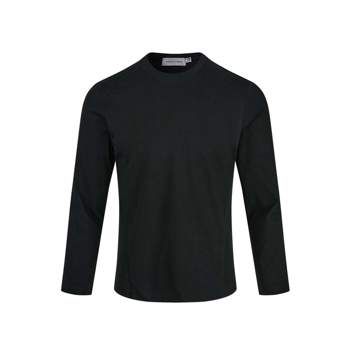 Unisex Atmungsaktives Langarm-Funktionsshirt aus Mikrofaser mit Raglanärmeln Echoarchiv