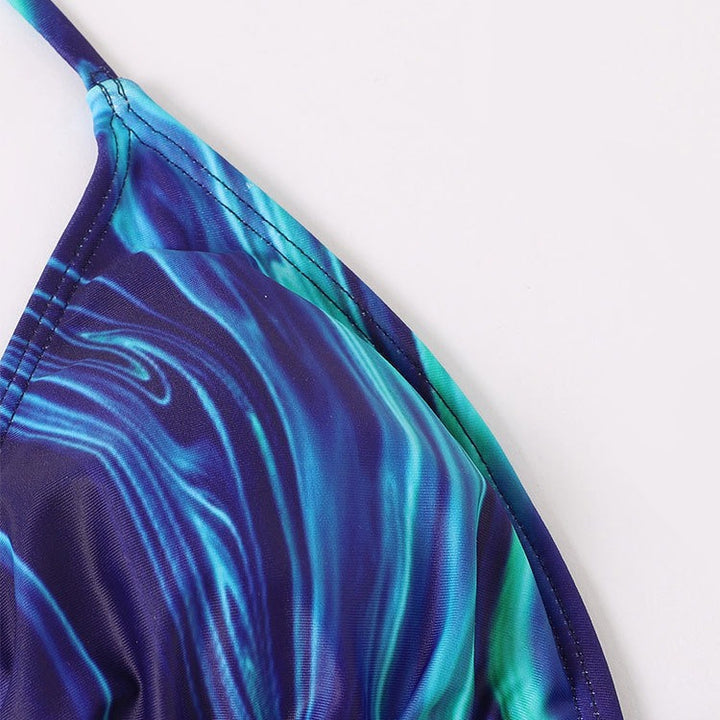 Damen Strandkleid mit modischen Cut-Outs Echo Archiv