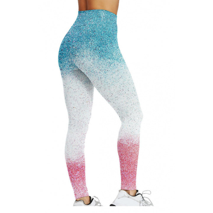 Damen Gemusterte Weihnachtsleggings Echoarchiv