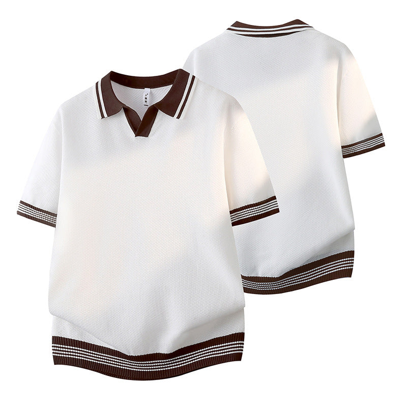 Damen Sportliches Kurzarm-Polohemd Echo Archiv