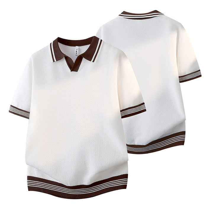 Damen Sportliches Kurzarm-Polohemd Echo Archiv