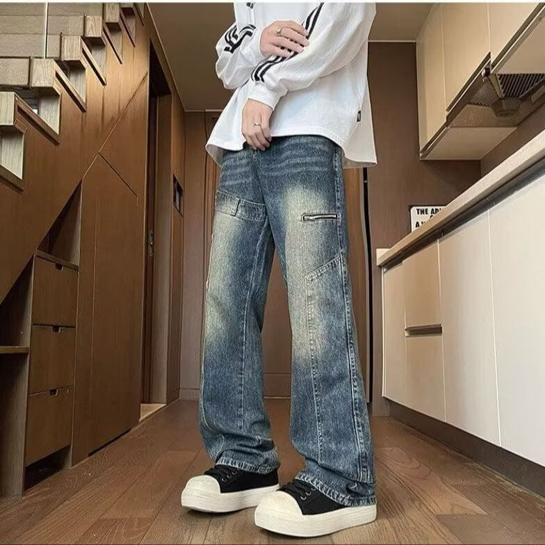 Herren Bequeme und lässige Cargo-Jeans Echoarchiv