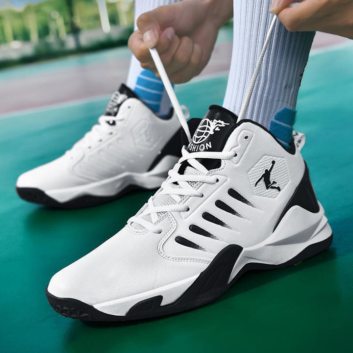 Herren Performance-Basketballschuhe mit gepolsterter Knöchelmanschette und griffiger Courtsohle Echoarchiv