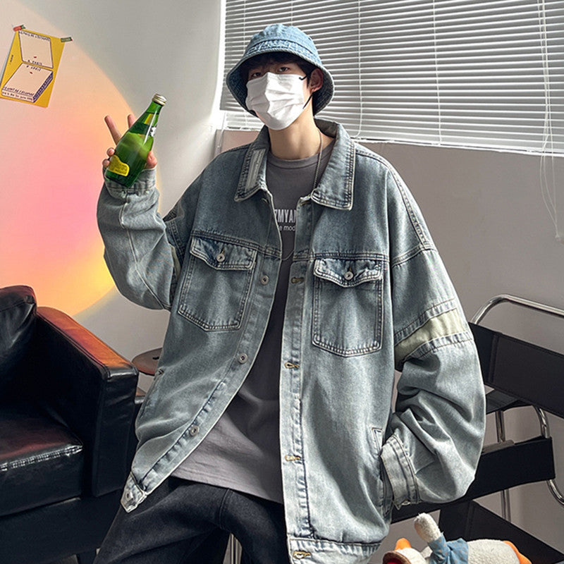 Herren Lässige Denimjacke Echoarchiv 1788342483