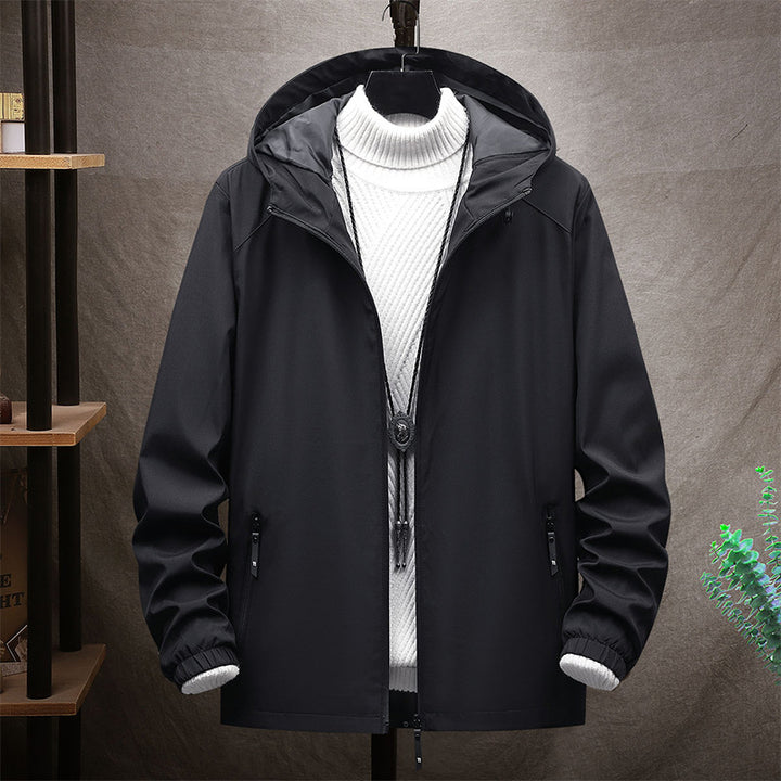 Herren Leichte Sportjacke mit Kapuze Echo Archiv