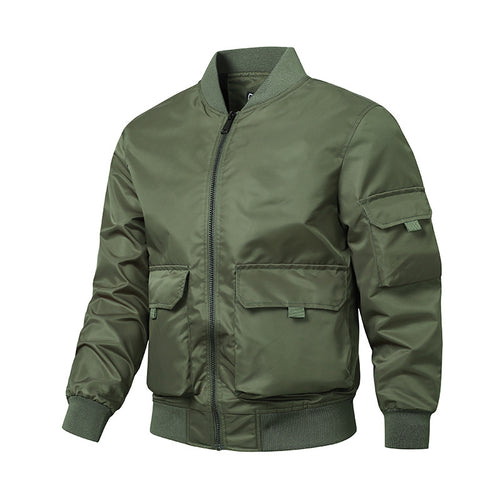 Herren Bomberjacke im Utility‑Style mit windabweisender Shell, Mehrfachtaschen und Rippbündchen Echo Archiv