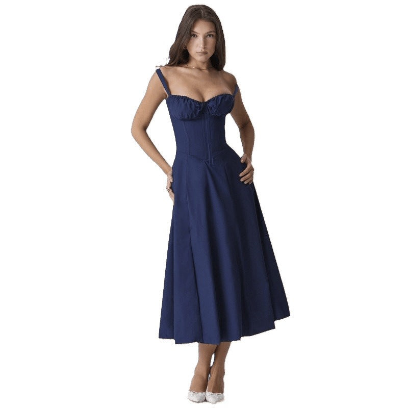 Damen Maxikleid mit floralem Design und elegantem Schlitz Echo Archiv