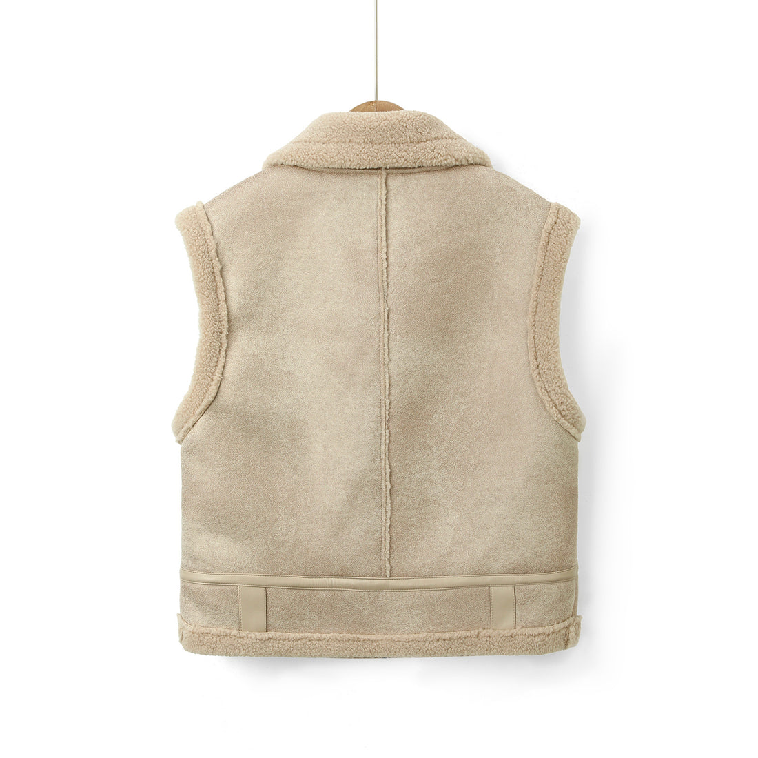 Damen Modische und kuschelige Fleece Weste – Célinea
