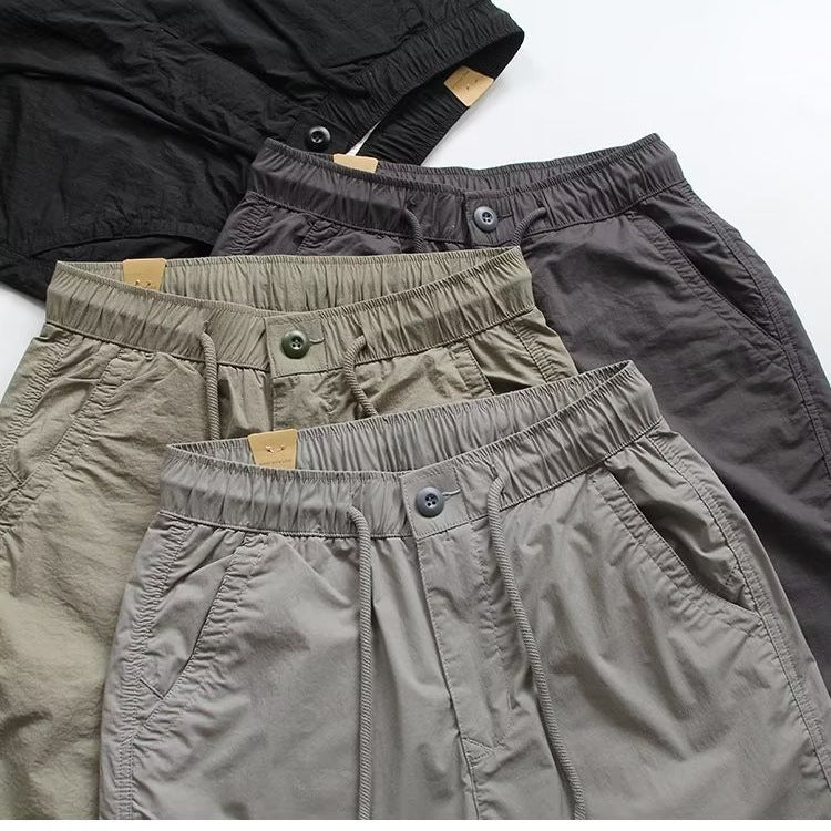 Herren Modische Cargohose mit elastischem Bund – Bravaro