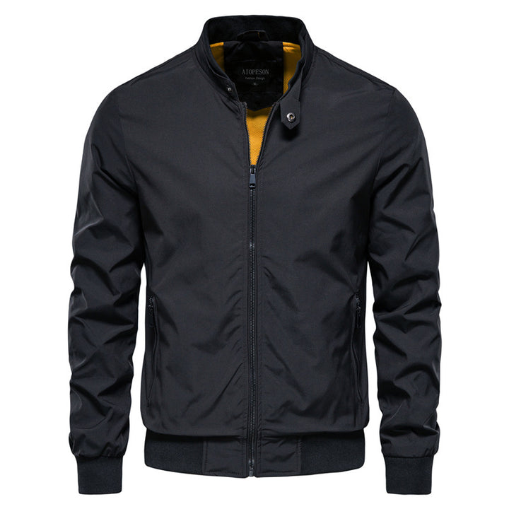 Herren leichte Flugjacke mit praktischen Taschen und Reißverschluss Echoarchiv
