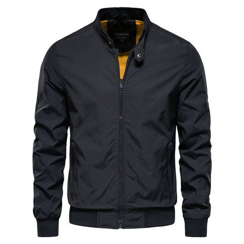 Herren leichte Flugjacke mit praktischen Taschen und Reißverschluss Echoarchiv