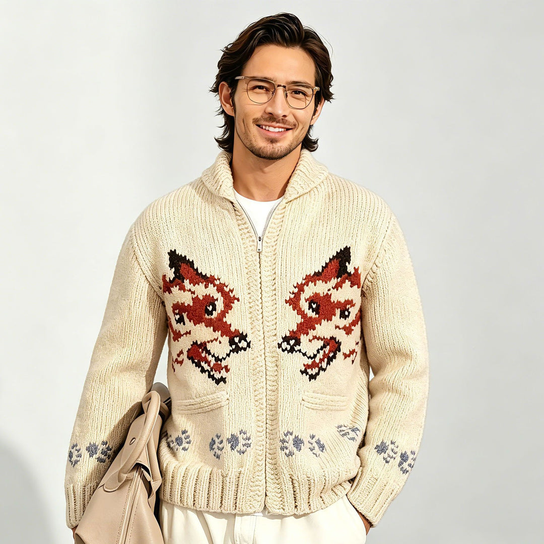 Herren Strickjacke Echo Archiv