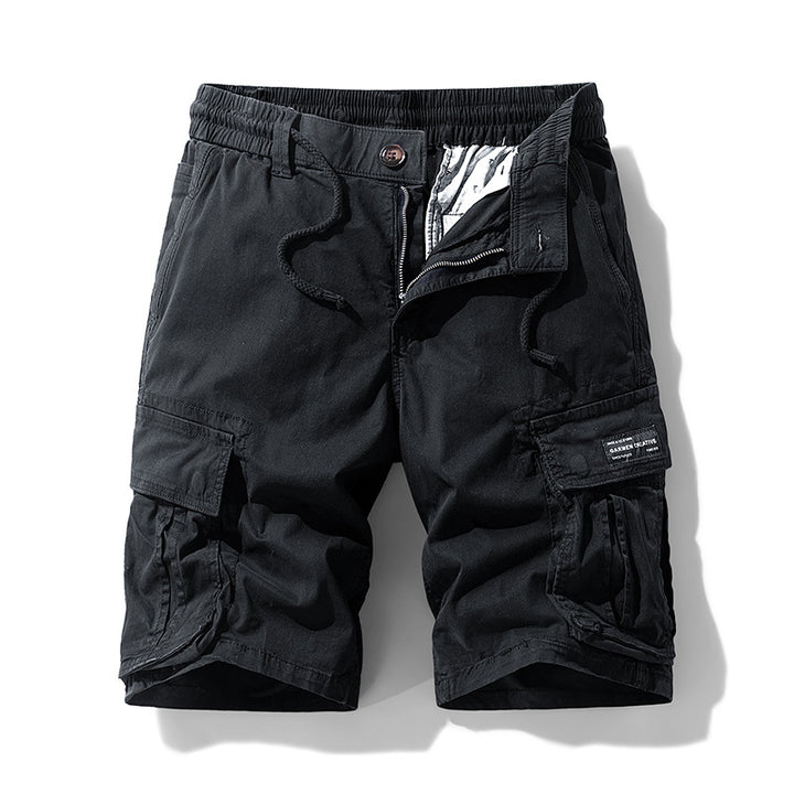 Herren multifunktionale Cargoshorts mit elastischem Bund und praktischen Seitentaschen Echoarchiv