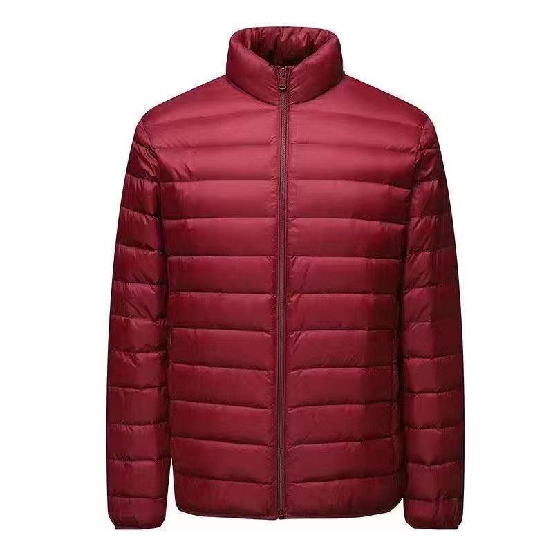 Herren nan ultraleichte Packbare Microsteppjacke mit Stehkragen, wattierter Isolierung und windabweisender Hülle Echo Archiv