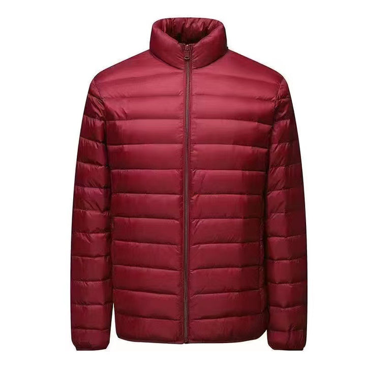 Herren nan ultraleichte Packbare Microsteppjacke mit Stehkragen, wattierter Isolierung und windabweisender Hülle Echo Archiv