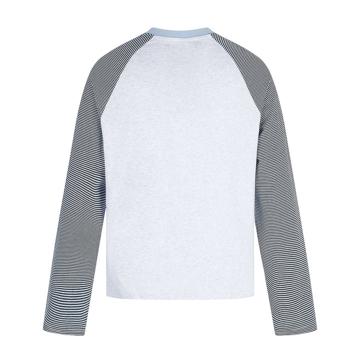 Damen Langarmshirt mit Raglanärmeln und Einhorn-Print Echoarchiv