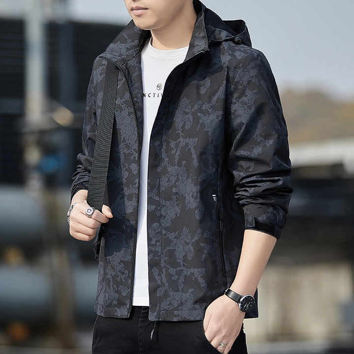 Herren stilvolle Funktionsjacke mit atmungsaktivem Futter Echoarchiv