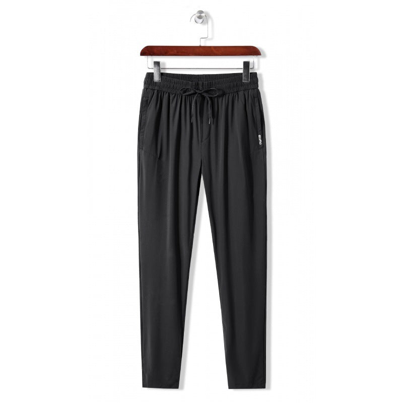 Herren lässige Sporthose mit elastischem Bund und praktischen Eingrifftaschen Echoarchiv