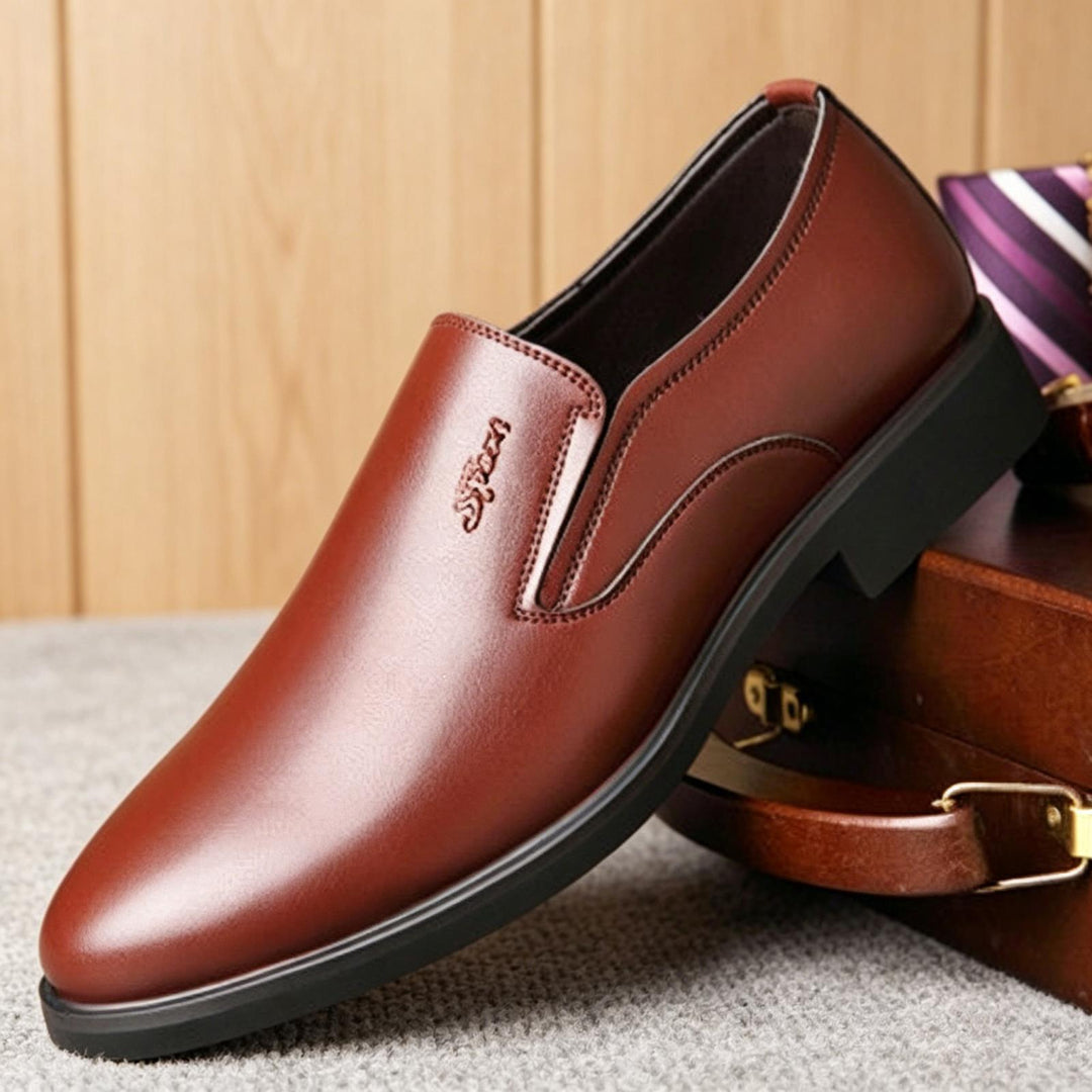 Herren Elegante Slip-On Lederschuhe Echoarchiv 1788175470