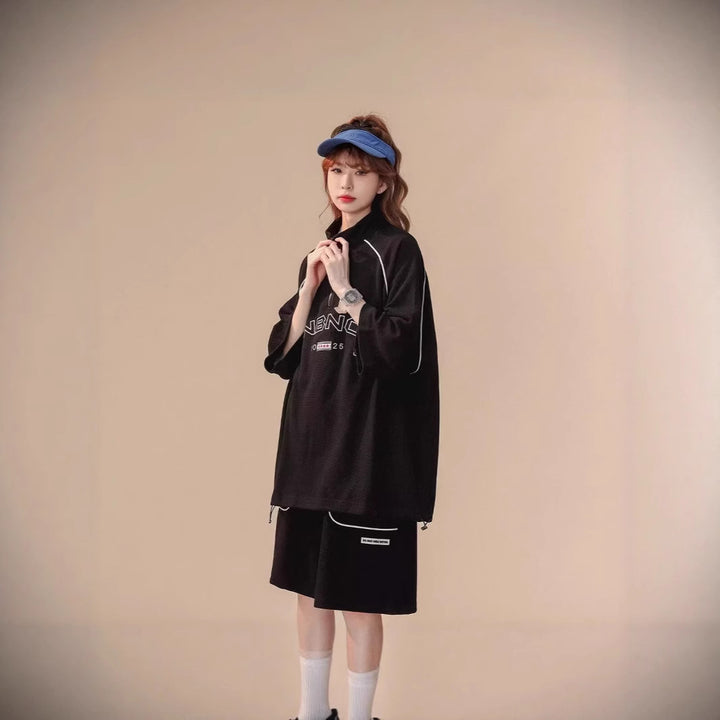 Damen Sportliches Oversized Set Echoarchiv