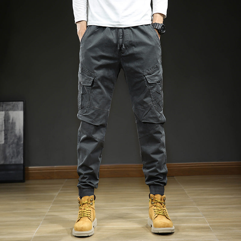 Herren Tapered-Cargo‑Jogger mit geripptem Knöchelabschluss und verstärkten Kniepaneelen Echo Archiv