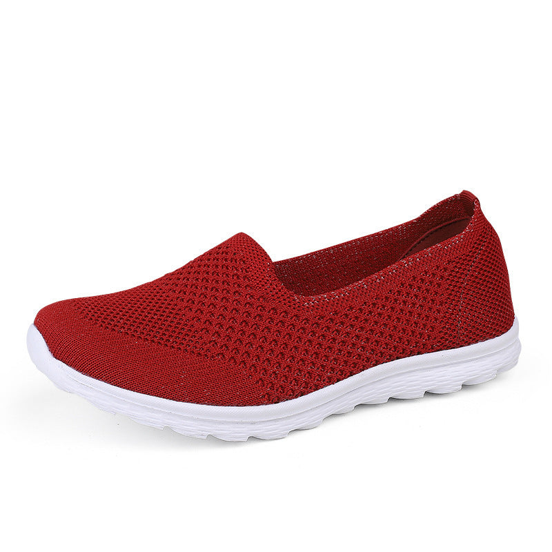 Damen nan nahtloser Komfort-Schlupfschuh mit elastischem Maschenobermaterial und gedämpfter Laufsohle Echo Archiv