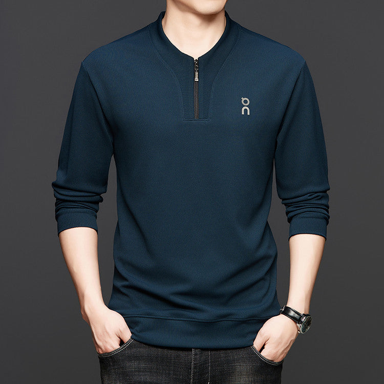 Herren funktioneller Pullover mit Reißverschluss und innovativem Design Echoarchiv