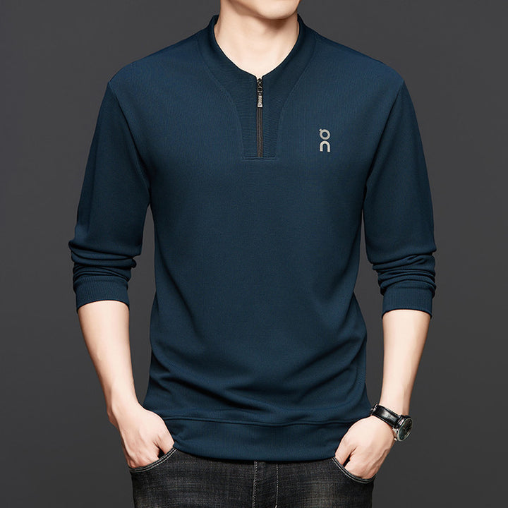 Herren funktioneller Pullover mit Reißverschluss und innovativem Design Echoarchiv