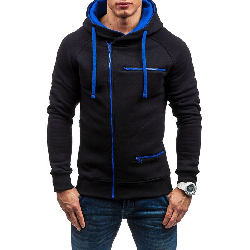 Herren Hoodie mit funktionalen Reißverschlusstaschen Echoarchiv