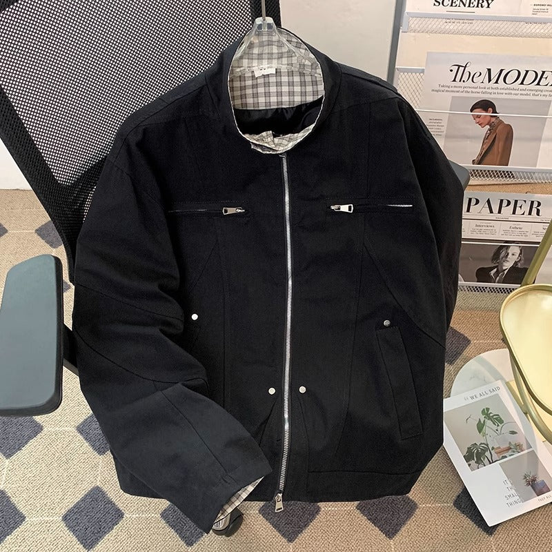 Herren Lässiger Übergangsblouson Echoarchiv