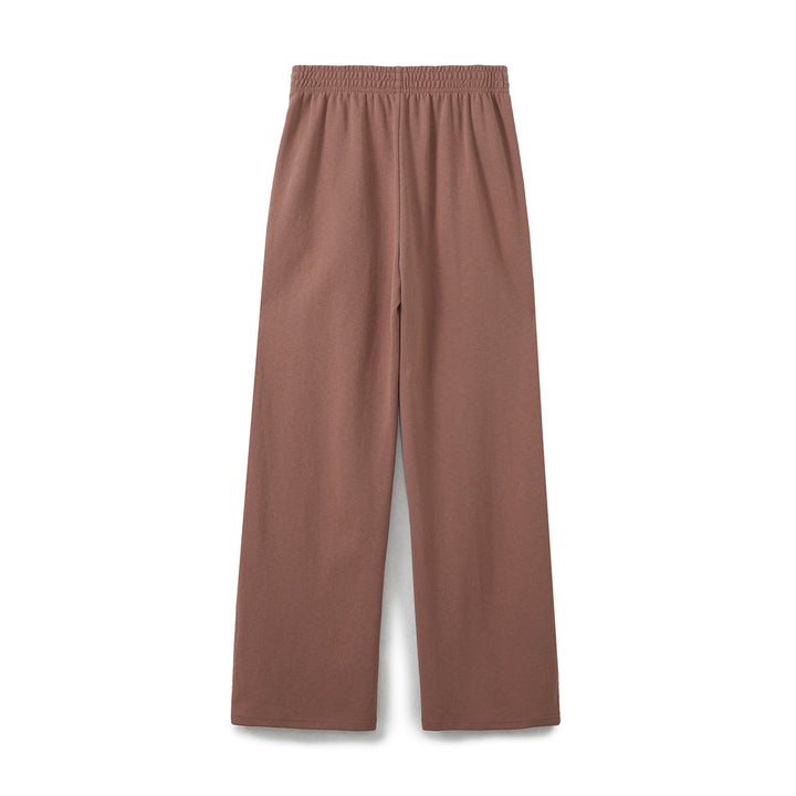 Damen nan weite Komfort-Loungehose mit elastischem Komfortbund, mittigem Schlitz und fließender Palazzo-Silhouette Echo Archiv