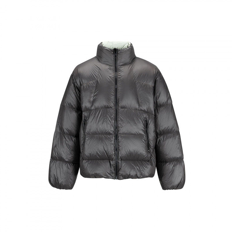 Unisex Wattierte Oversize-Steppjacke mit leichter Thermo‑Wattierung und Stehkragen Echo Archiv