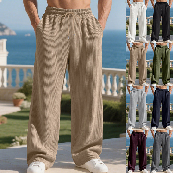 Herren Freizeithose aus weichem Rippmaterial Echoarchiv