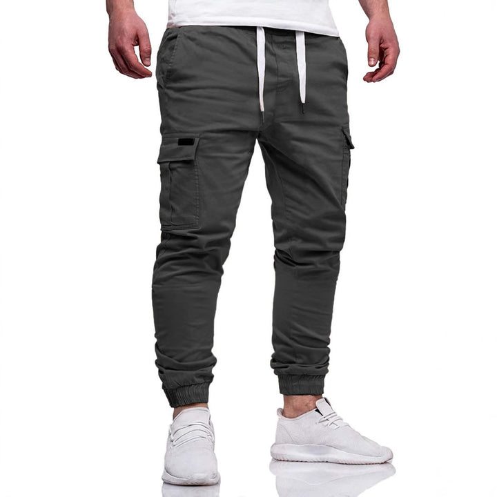 Herren Cargo-Jogginghose mit elastischem Bund und mehreren Taschen Echoarchiv