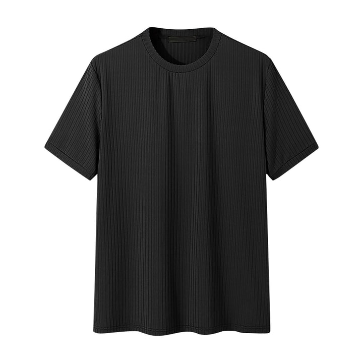 Unisex nan geripptes weit geschnittenes T-Shirt aus Baumwollmix Echo Archiv