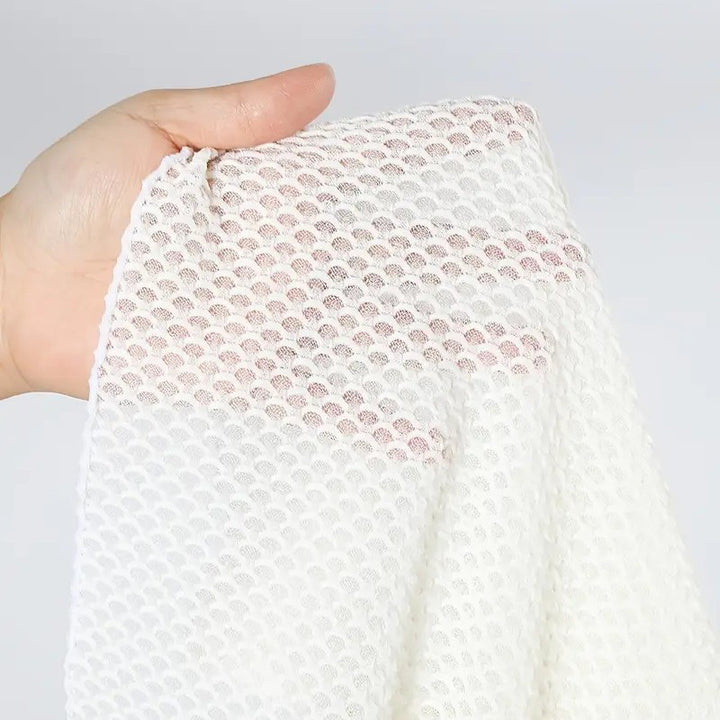 Damen Mesh-Badeanzug mit gebundenem Oberteil und hohem Bund Echo Archiv