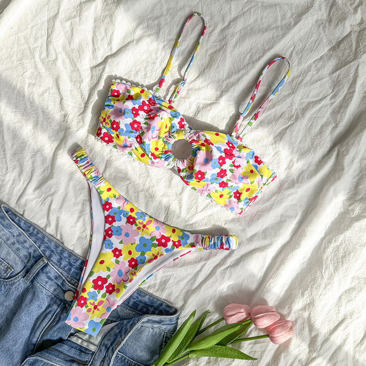 Damen Blumiger Bikini Echo Archiv