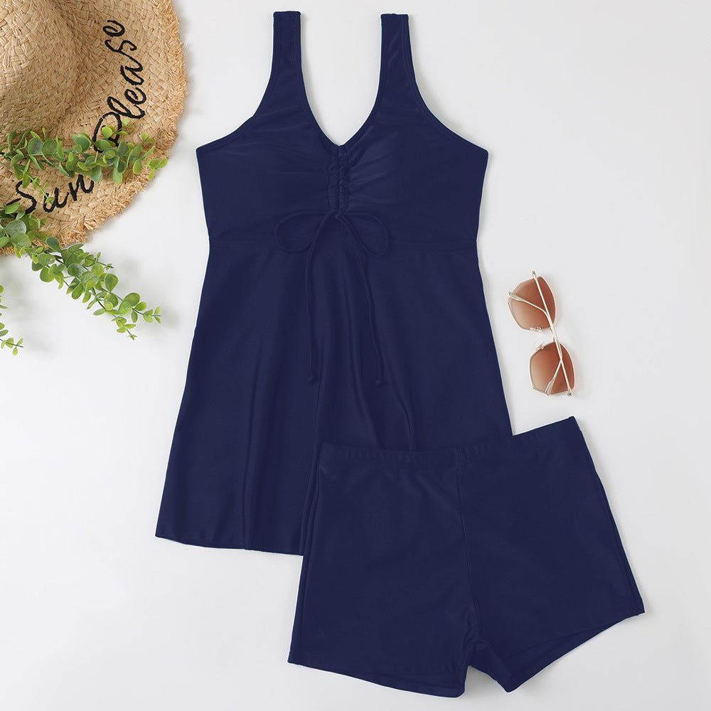 Damen Tankini-Set mit modischem Blumendruck und Rüschen Echo Archiv