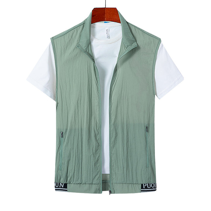 Herren Multifunktionale Windjacke mit Kapuze Echo Archiv