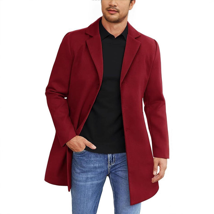 Herren eleganter Mantel Echoarchiv