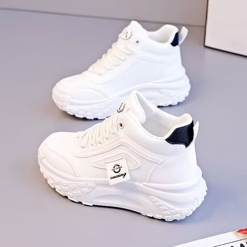 Damen Sportliche High-Top Sneakers mit dämpfender Sohle und robuster Profilierung Echo Archiv