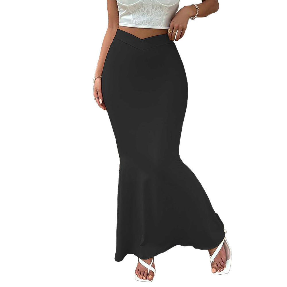 Damen figurbetontes Bleistiftkleid mit schwingendem Saum Echo Archiv
